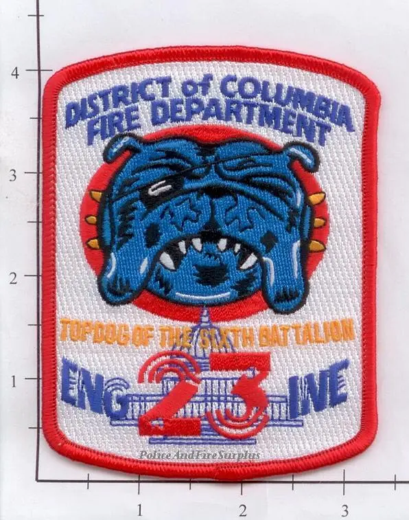Washington Dc - Engine 23 Fire Dept Patch 1