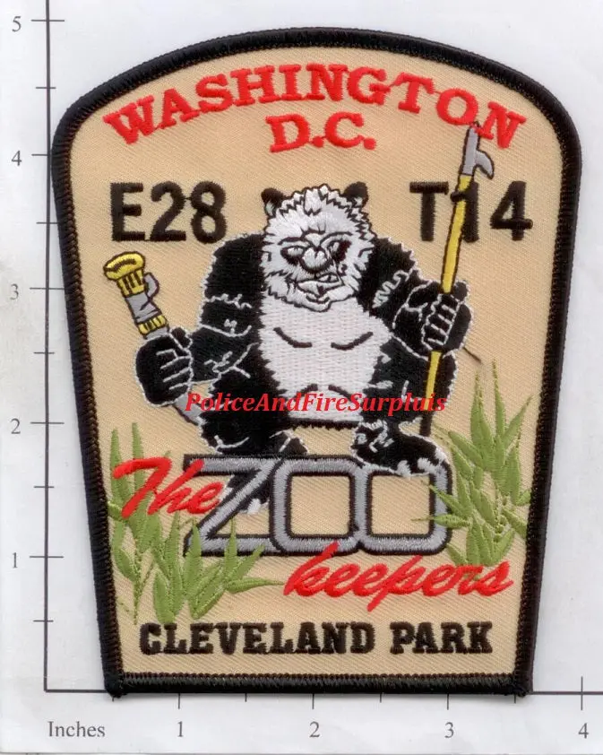 Washington Dc - Engine 28 Truck 14 Fire Dept Patch 1