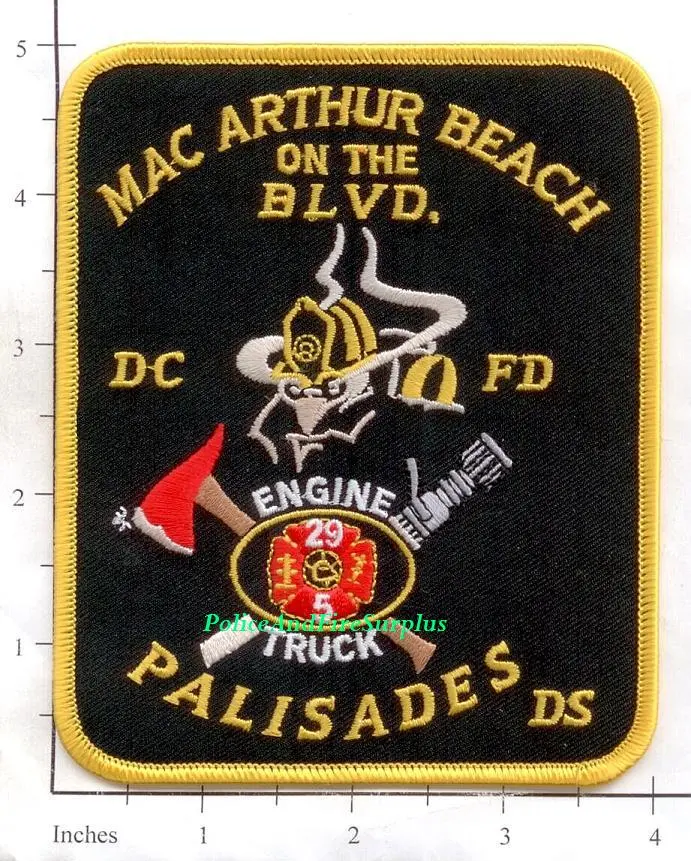 Washington Dc - Engine 29 Truck 5 Fire Dept Patch 1