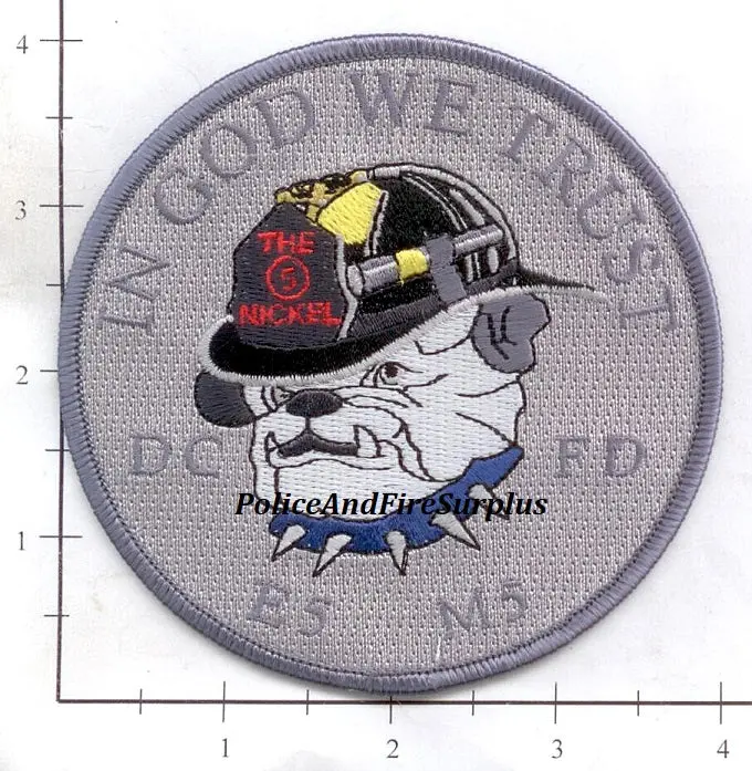 Washington Dc - Engine  5 Medic 5 Fire Dept Patch 1