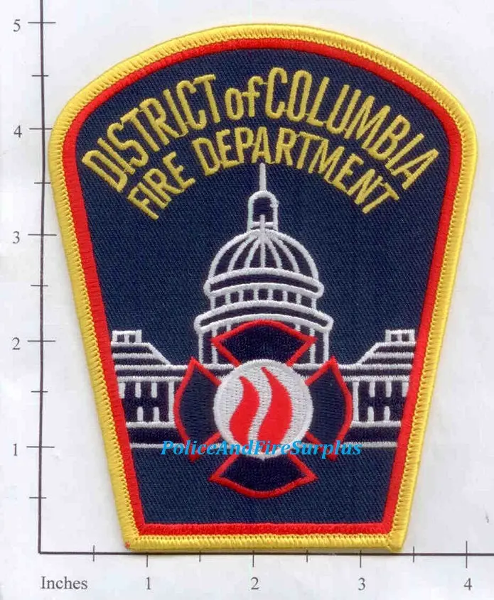 Washington Dc -  Fire And Ems Fire Dept Patch V2 1