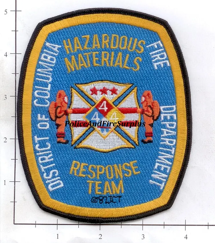 Washington Dc - Haz Mat Response Team Fire Dept Patch 1