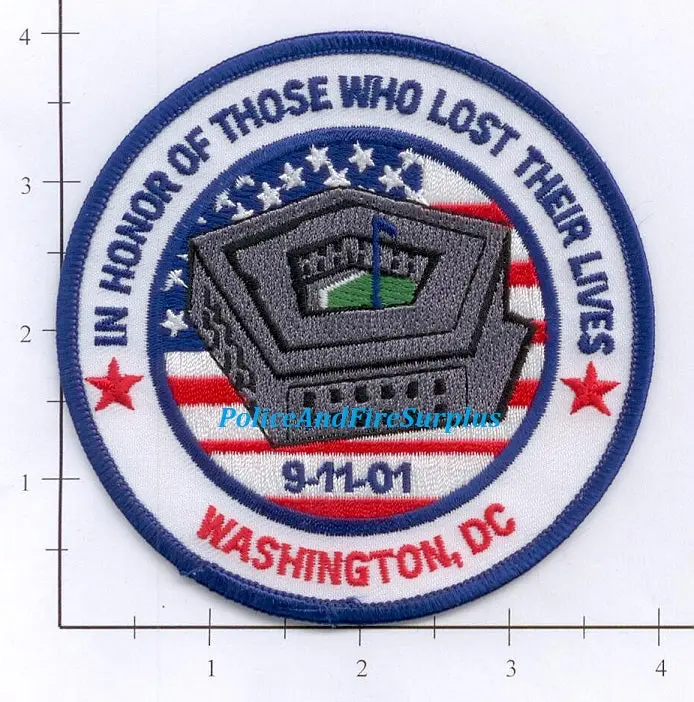 Washington Dc - In Honor Of Those Who Lost Their Lives Patch 1