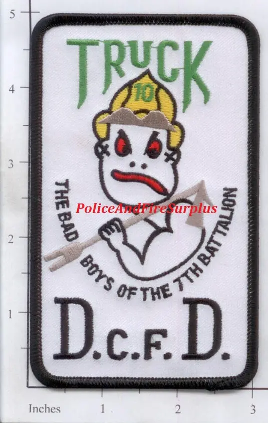 Washington Dc - Truck 10 Fire Dept Patch V1 1