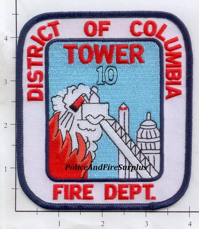 Washington Dc - Truck 10 Fire Dept Patch V2 1