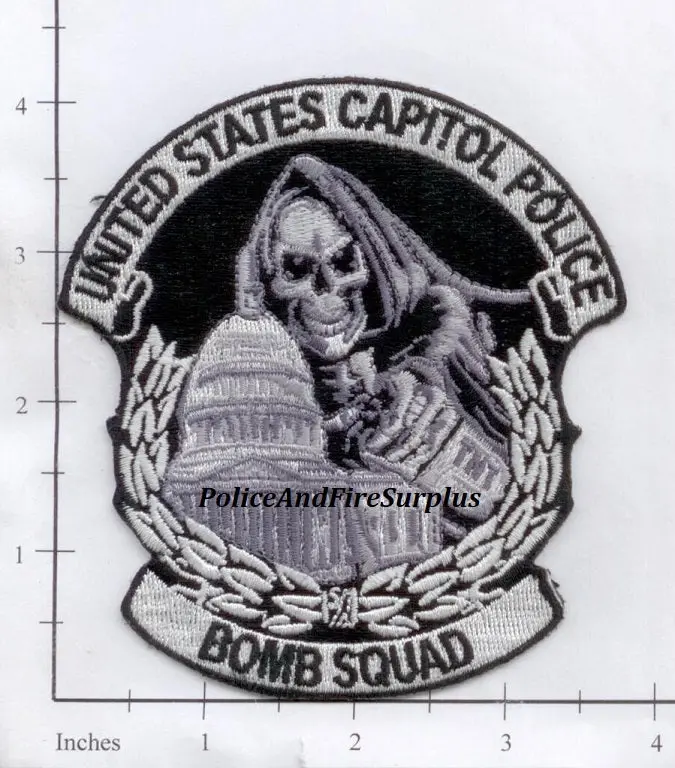 Washington Dc - Washington Dc Bomb Squad Police Dept Patch 1
