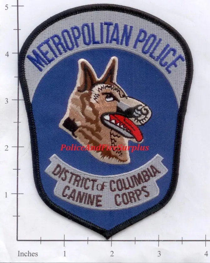 Washington Dc - Washington Dc Canine Corps Police Dept Patch 1