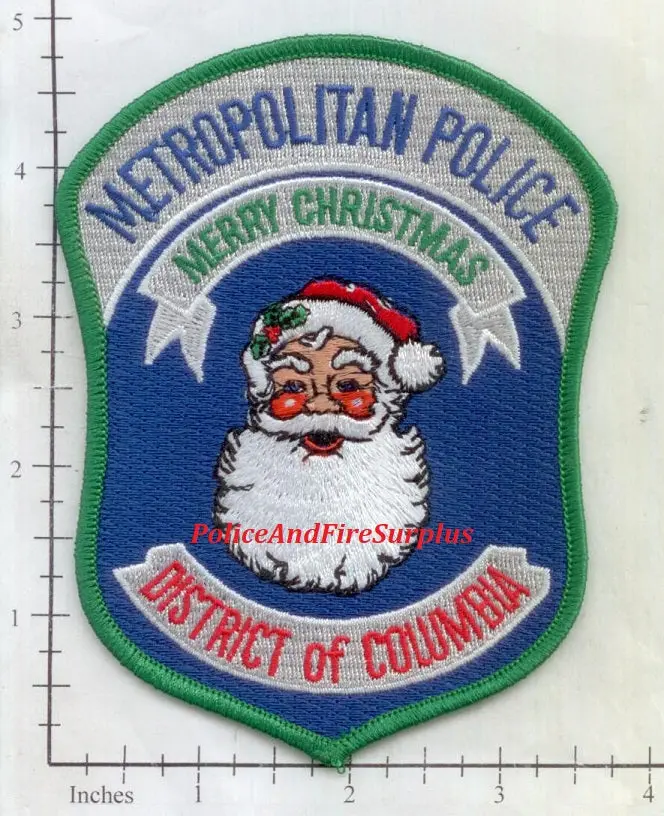 Washington Dc - Washington Dc Christmas Police Dept Patch 1