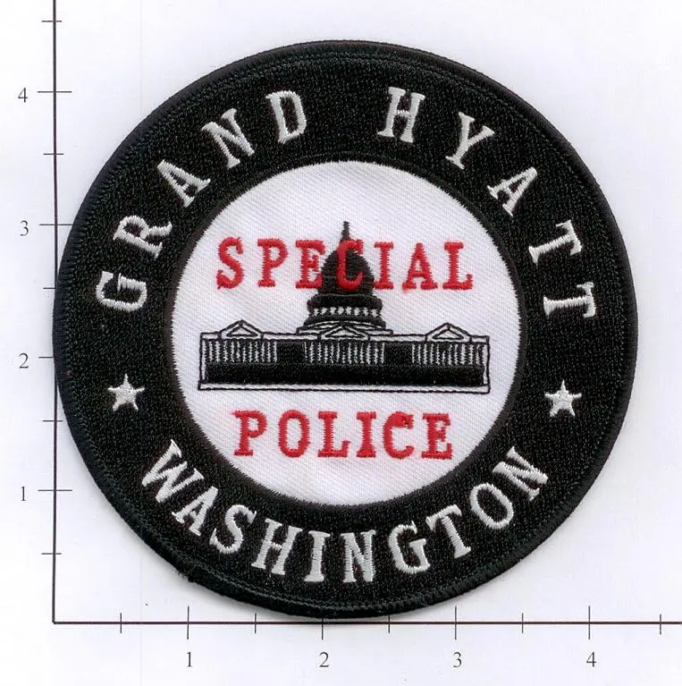 Washington Dc - Washington Dc Grand Hyatt Special Police Dept Patch 1