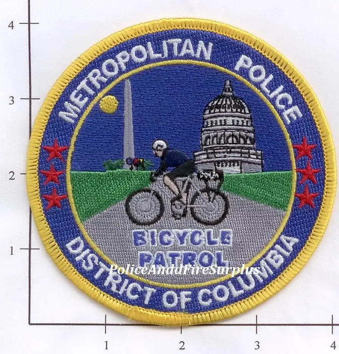 Washington Dc - Washington Dc Police Dept Bicycle Patrol Patch 1