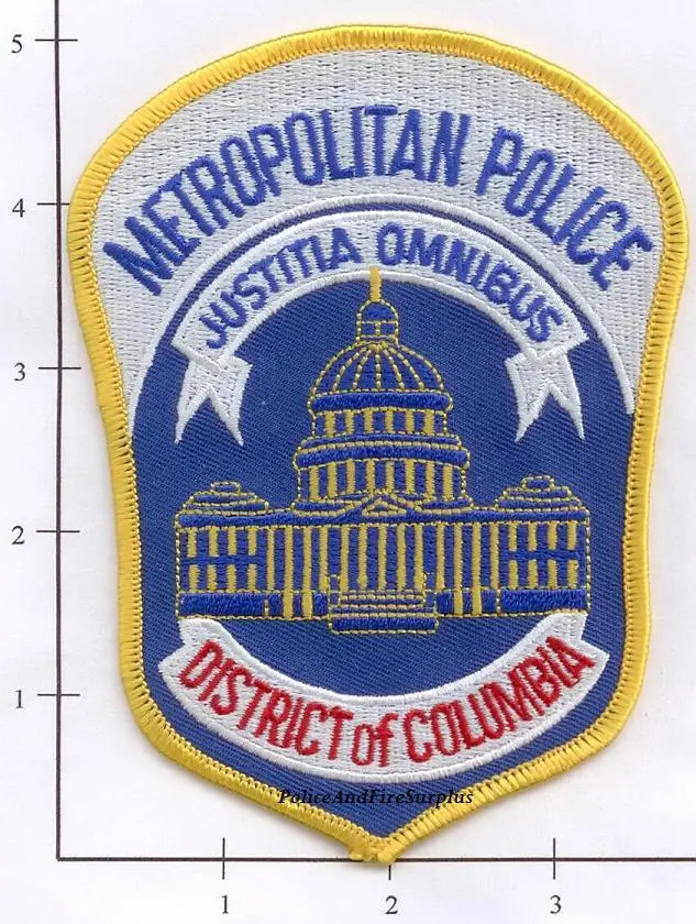 Washington Dc - Washington Dc Police Dept Patch 1