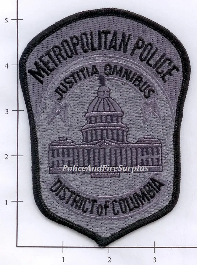 Washington Dc - Washington Dc Police Dept Patch Subdued 1