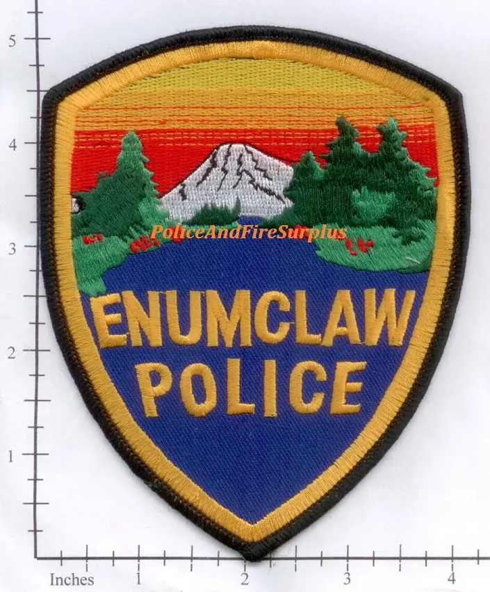 Washington - Enumclaw Police Dept Patch 1