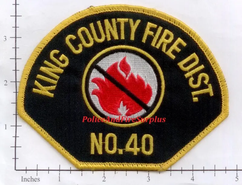 Washington - King County Fire District 40 Patch 1
