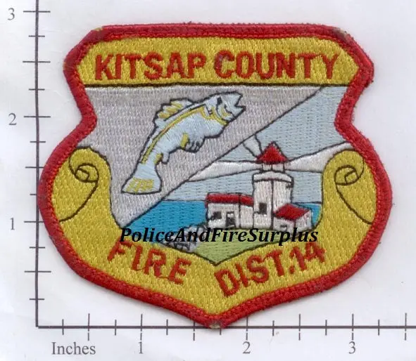 Washington - Kitsap County Fire District 14 Patch 1