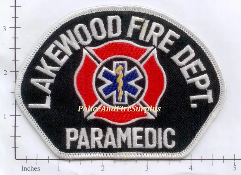 Washington - Lakewood Fire Dept Paramedic Patch 1