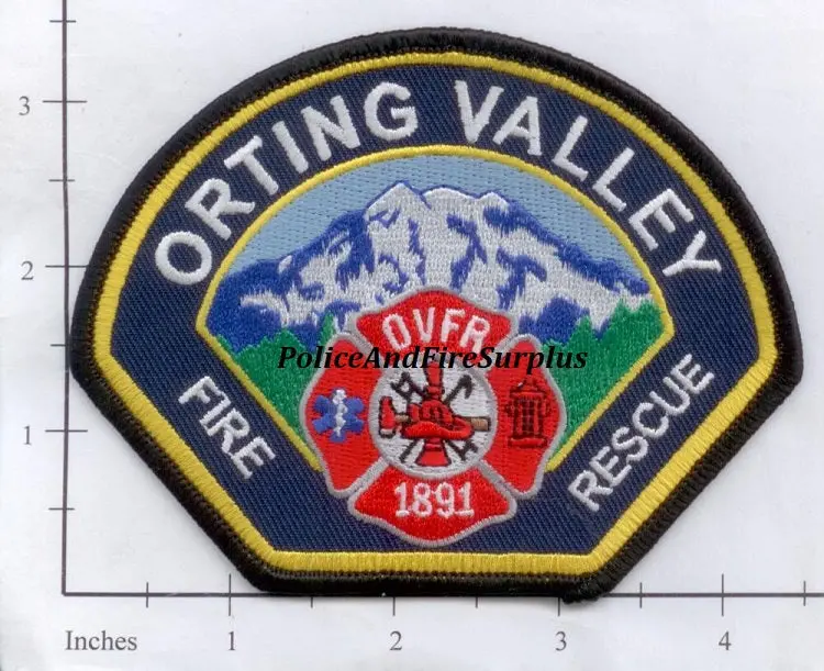 Washington - Orting Valley Fire Rescue Patch 1