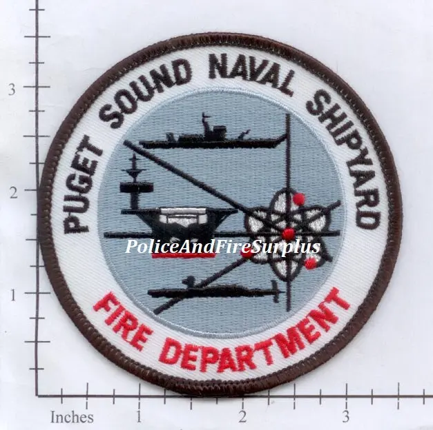Washington - Puget Sound Naval Shipyard Fire Dept Patch 1