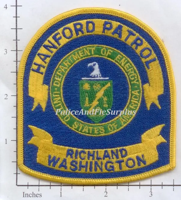 Washington - Richland Hanford Patrol Dept Of  Energy Police Dept Patch 1