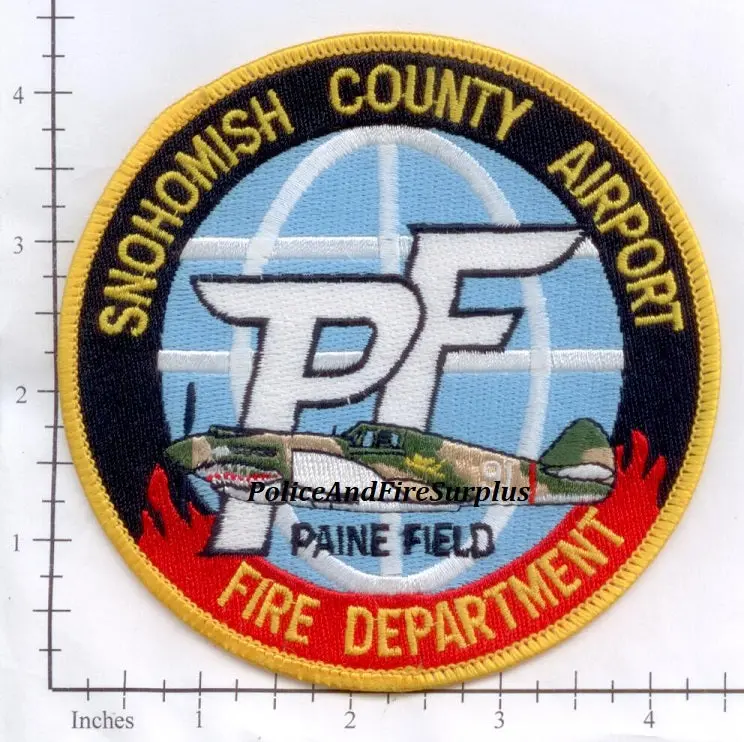 Washington - Snohomish County Airport Paine Feld Fire Dept Patch 1