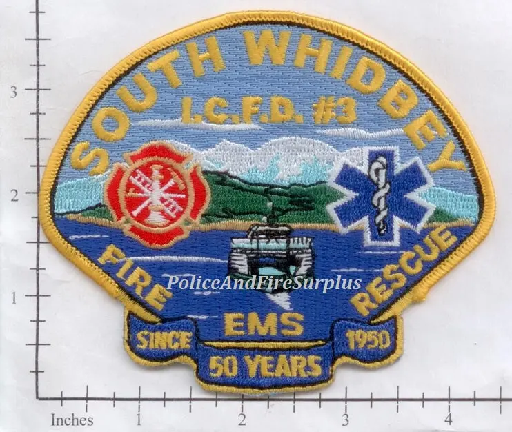 Washington - South Whidbey Island County Fire District Patch 1