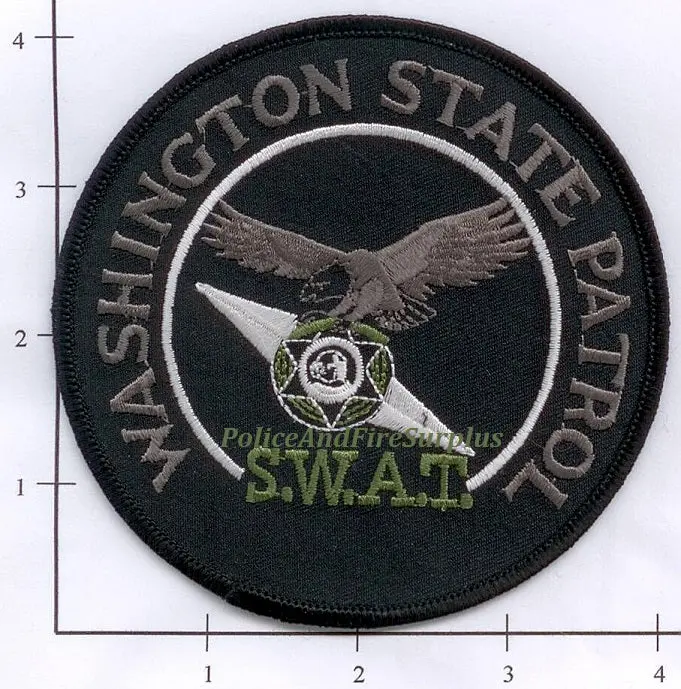 Washington - Washington State Police Dept Swat Patch 1