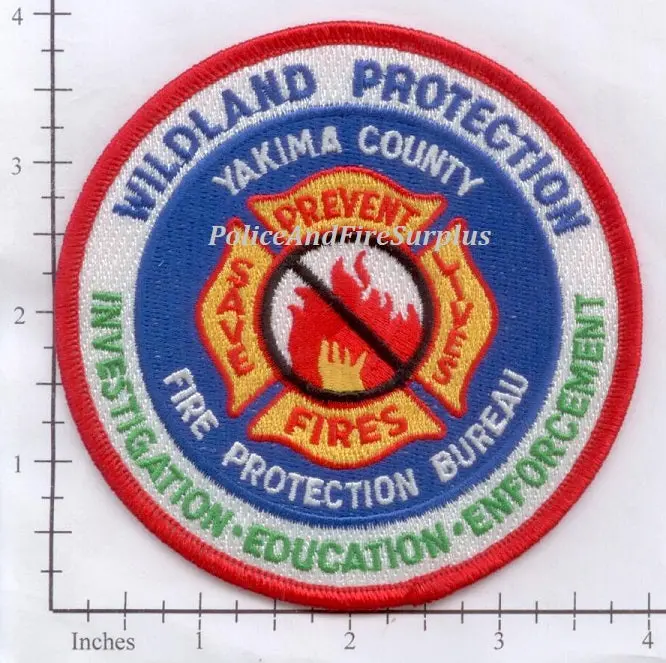 Washington - Yakima County Wildland Protection Fire Protection Bureau Patch 1