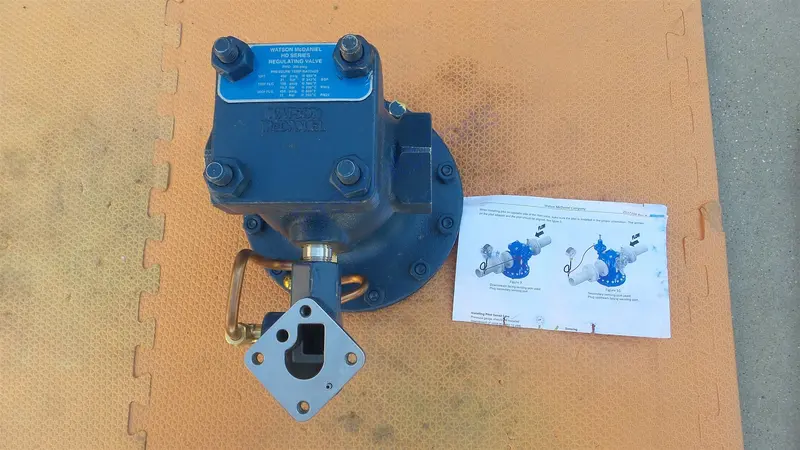 Watson Mcdaniel Hd-15-N Main Valve Bhd-15-S00 Hd 1-1/4" Pressure Reduc 1