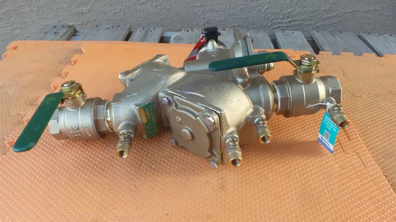 Watts Lf909m1 Qt Rp 1-1/2 Reduced Pressure Zone Backflow Preventer 1
