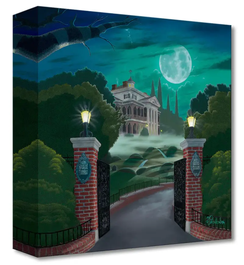 Welcome To The Haunted Mansion - Michael Provenza - Treasures On Canvas 1