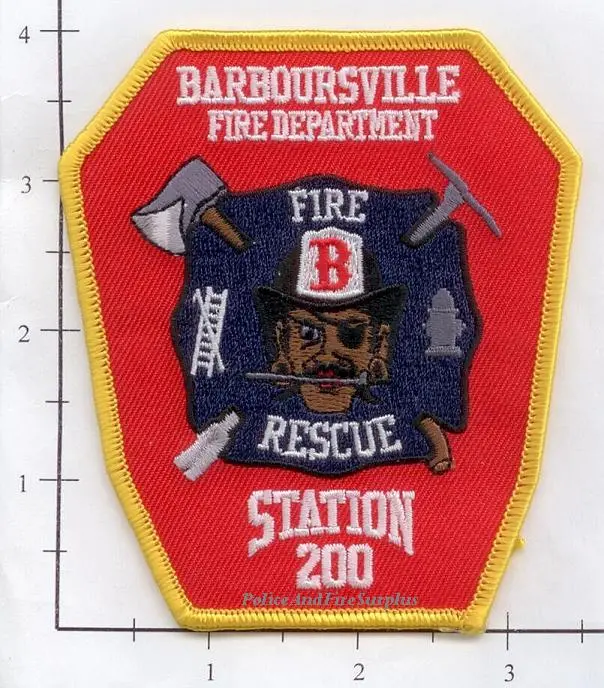 West Virginia - Barboursville Station 200 Fire Dept Patch 1