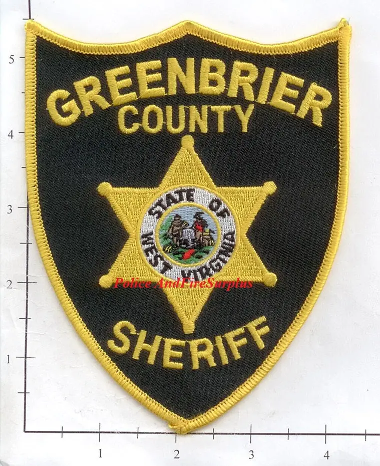 West Virginia - Greenbrier County Sheriff Patch 1