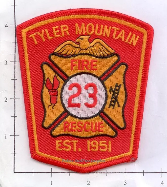 West Virginia - Tyler Mountain Fire Rescue Patch 1