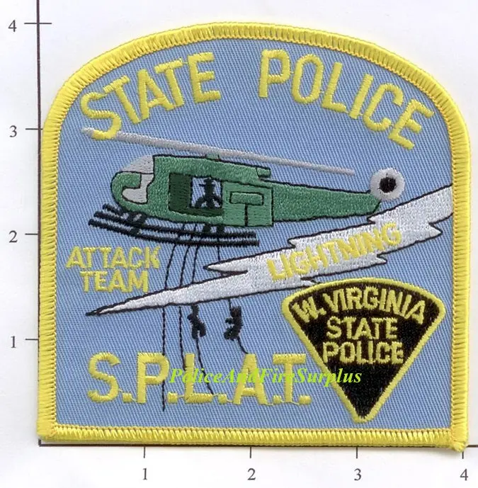 West Virginia - West Virginia State Police Lightning Attack Team Patch 1