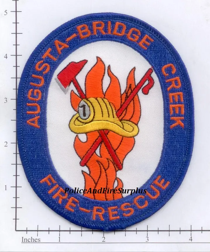 Wisconsin - Augusta-Bridge Creek Fire Rescue Patch 1
