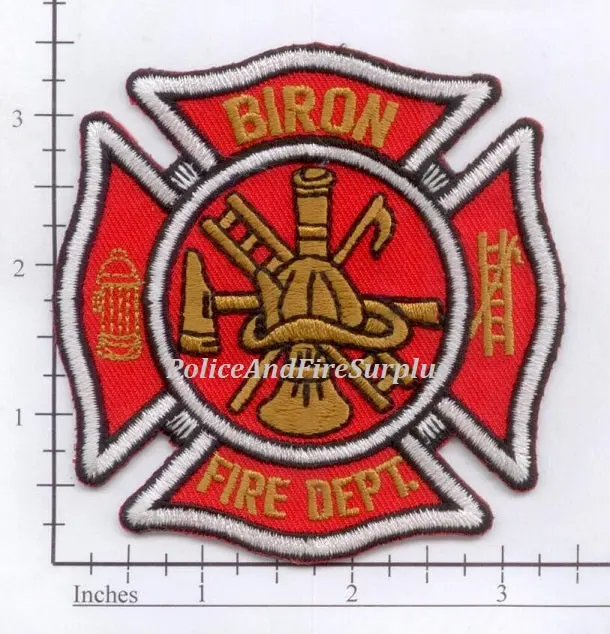 Wisconsin - Biron Fire Dept Patch 1