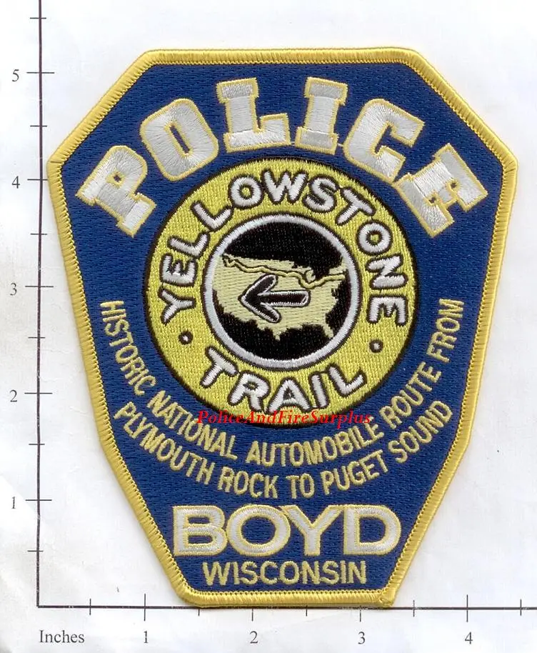 Wisconsin - Boyd Police Dept Patch V1 1