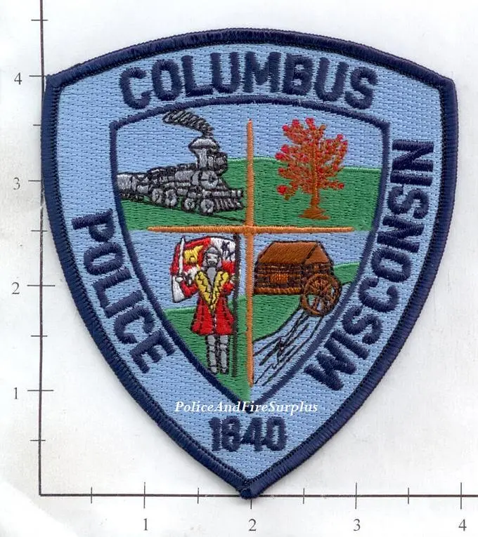 Wisconsin - Columbus Police Dept Patch V1 1