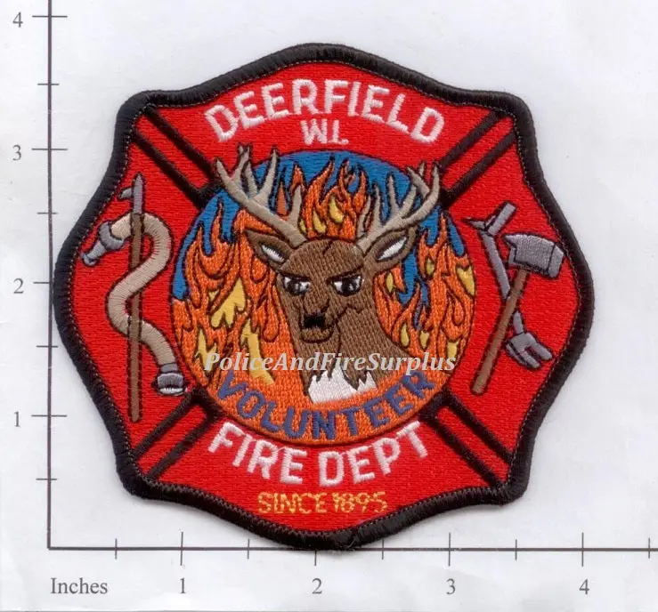 Wisconsin - Deerfield Fire Dept Patch 1