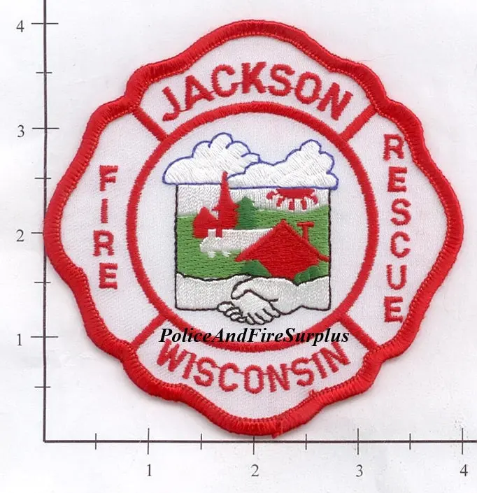 Wisconsin - Jackson Fire Rescue Patch 1