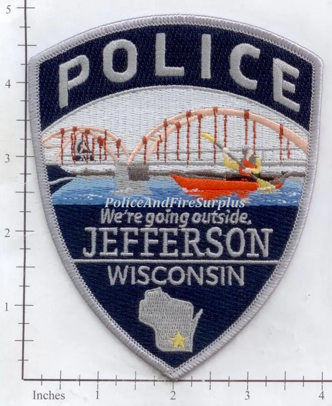 Wisconsin - Jefferson Police Dept Patch 1