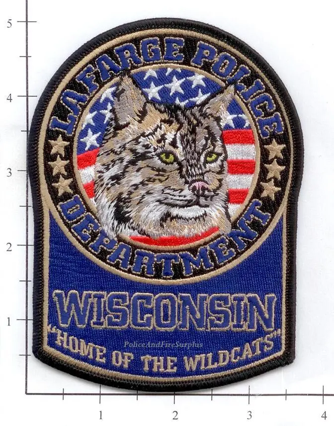 Wisconsin - Lafarge Police Dept Patch V1 1