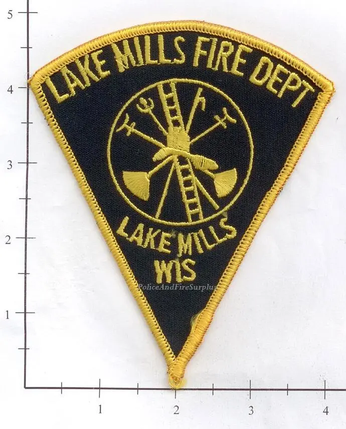 Wisconsin - Lake Mills Fire Dept Patch 1