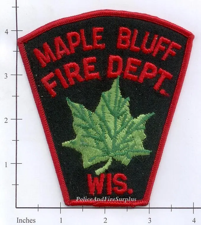 Wisconsin - Maple Bluff Fire Dept Patch 1