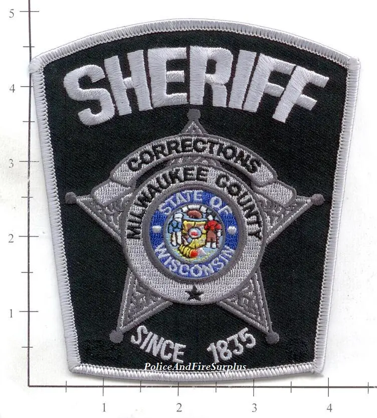 Wisconsin - Milwaukee County Corrections Sheriff Police Dept Patch 1