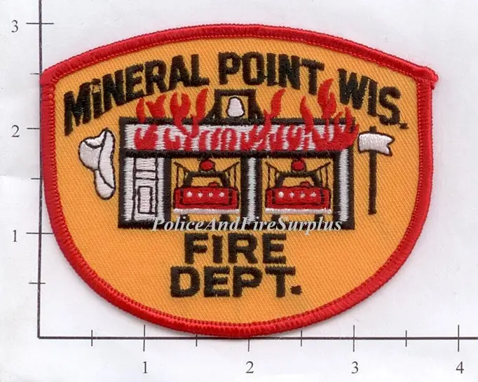 Wisconsin - Mineral Point Fire Dept Patch 1
