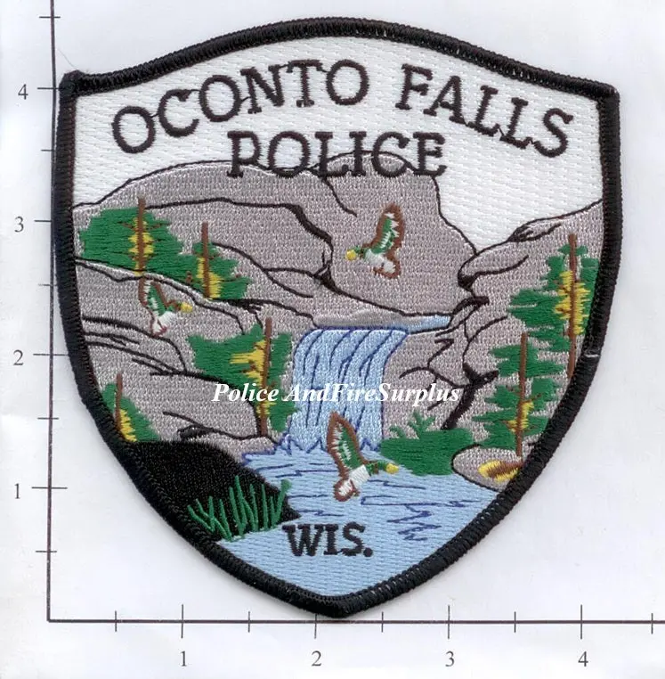 Wisconsin - Oconto Falls Police Dept Patch 1