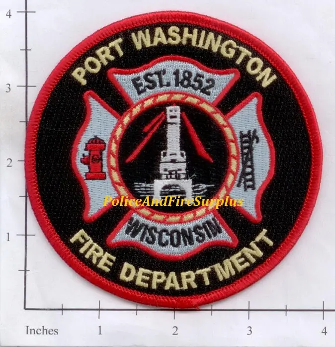 Wisconsin - Port Washington Fire Dept Patch 1