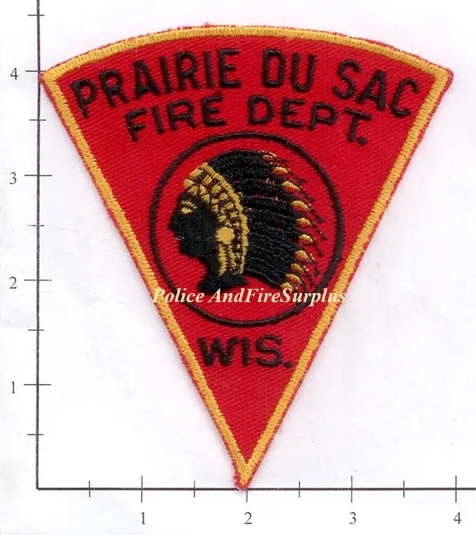 Wisconsin - Prairie Du Sac Fire Dept Patch 1