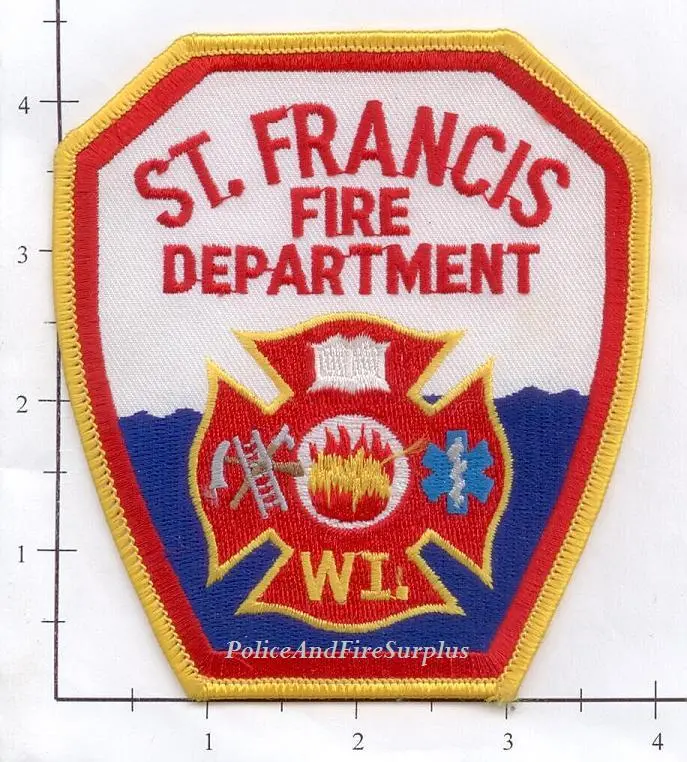 Wisconsin - St Francis Fire Dept Patch 1